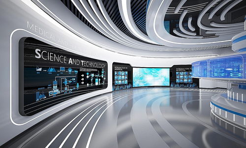 科技展廳 連接未來與現(xiàn)實的智慧橋梁